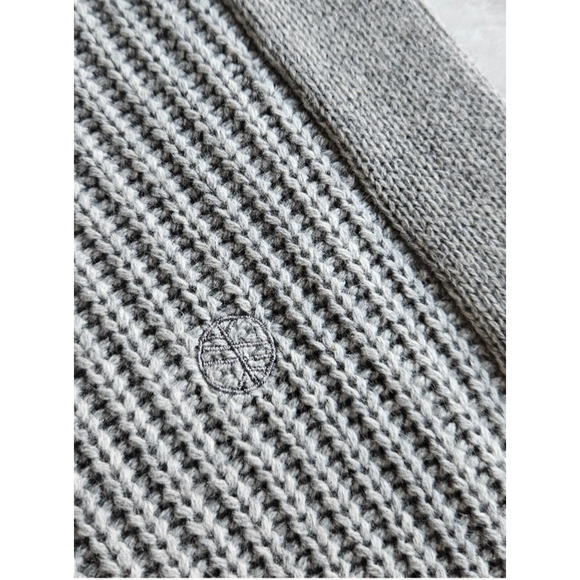 MARIA McMANUS thick cashmere-blend "fisherman rib hoodie" goop sweater $1,050 s - Picture 7 of 16